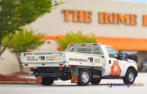 home depot local truck rental.